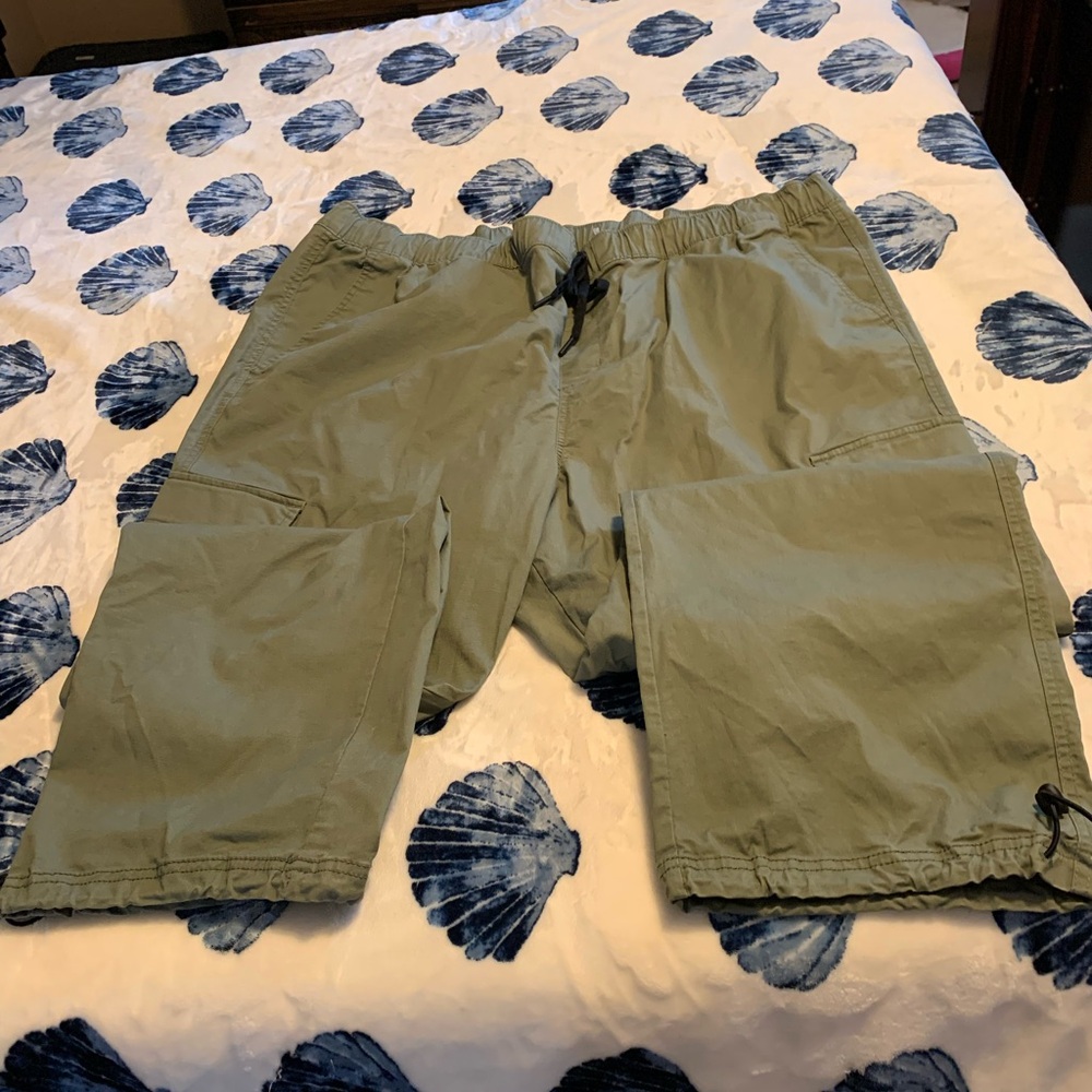Olive Green Cargo Pants